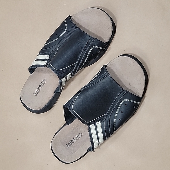 London Underground Slide Sandals Men's size 7, Never worn - Picture 1 of 7